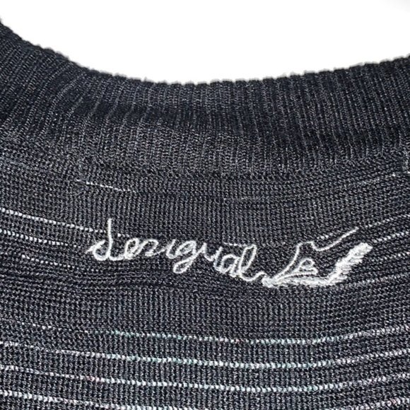 Desigual Charcoal Butterfly Dress - Women’s Size Small - Picture 8 of 11